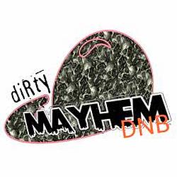 Dirty Mayhem radio logo