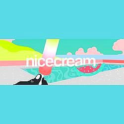 Nicecream.fm Blue logo