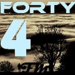 Forty4FM radio logo