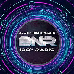 Black Neon Radio Oldie logo