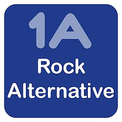 1A Rock Alternative radio logo