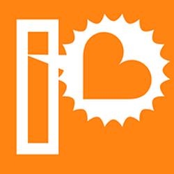 I Love The Beach radio logo