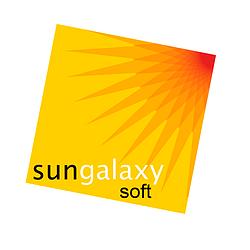 sun galaxy soft radio logo
