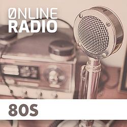0nlineradio 80s radio logo