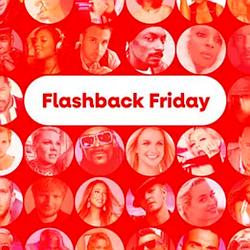 Planet Radio Flashback Friday logo