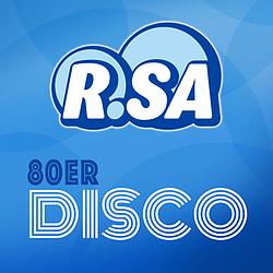 R.SA 80er Disco radio logo