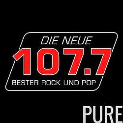 DIE NEUE 107.7 – PURE radio logo