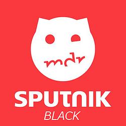 MDR SPUTNIK Black radio logo