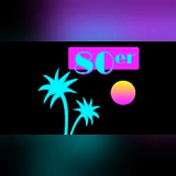80er radio logo
