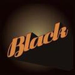 Black radio logo