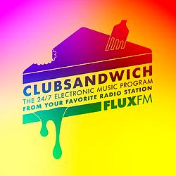 FluxFM - Clubsandwich radio logo