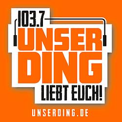 UnserDing - Schwarz radio logo