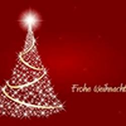 Christmas Weihnachten radio logo