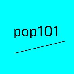 Pop 101 radio logo
