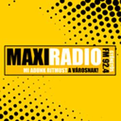 MaxiRádió radio logo