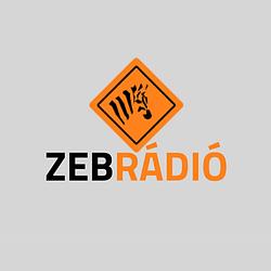 Zebrádió radio logo