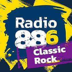 88.6 Classic Rock radio logo