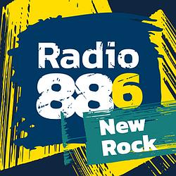 88.6 New Rock radio logo