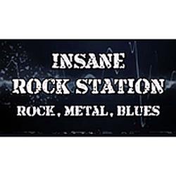 Insane Rock Station radio logo
