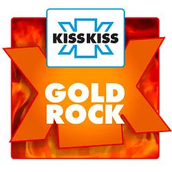 Radio Kiss Kiss Gold Rock logo