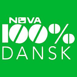 NOVA 100% Dansk radio logo