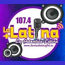 La Mas Latina radio logo