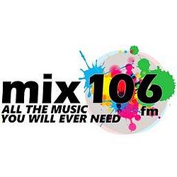 Mix 106 radio logo