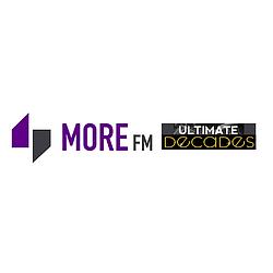 MoreFm Ultimate Decades radio logo