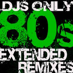 Club dj 80's radio logo
