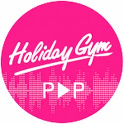 Holiday Gym Pop radio logo
