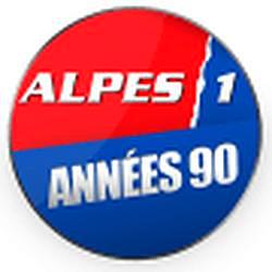 Alpes 1 Années 90 radio logo