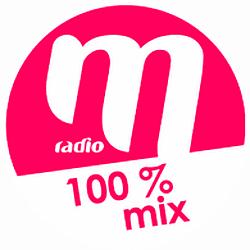 M Radio 100% Mix logo