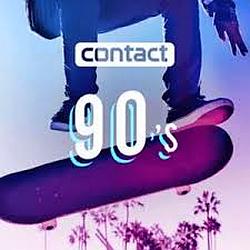 Contact 90's radio logo
