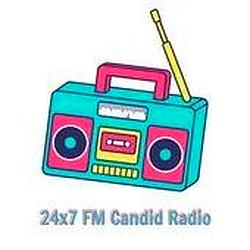 24x7 FM Candid Radio logo