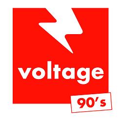 Voltage 90s radio logo