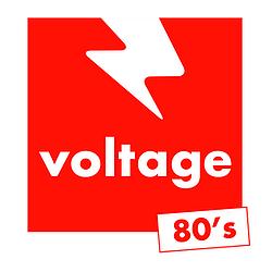 Voltage 80s radio logo