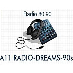 A11Radio Dreams 90s radio logo