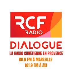 Dialogue RCF radio logo