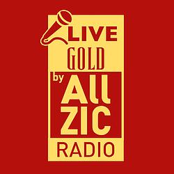 Allzic Radio Live GOLD logo