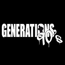Generations - 90 radio logo