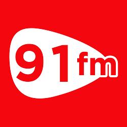 91 FM logo