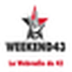 weekend43 radio logo