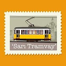 Sari Tramvay radio logo