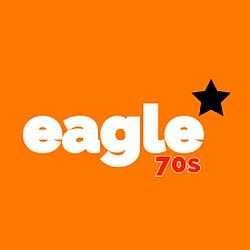 Eagle 70s radio logo