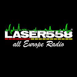 LASER558 radio logo