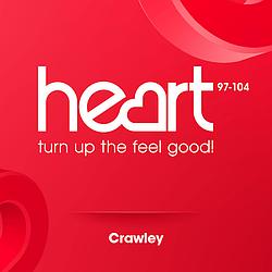 Heart Crawley radio logo