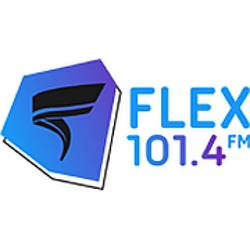 Flex fm 101.4 logo