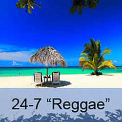 24-7 Reggae radio logo