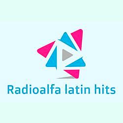 Radioalfa10 Latin hits radio logo