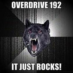 Overdrive 192 radio logo